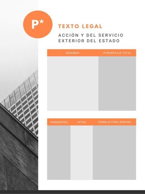 cover image of Acción y del Servicio Exterior del Estado